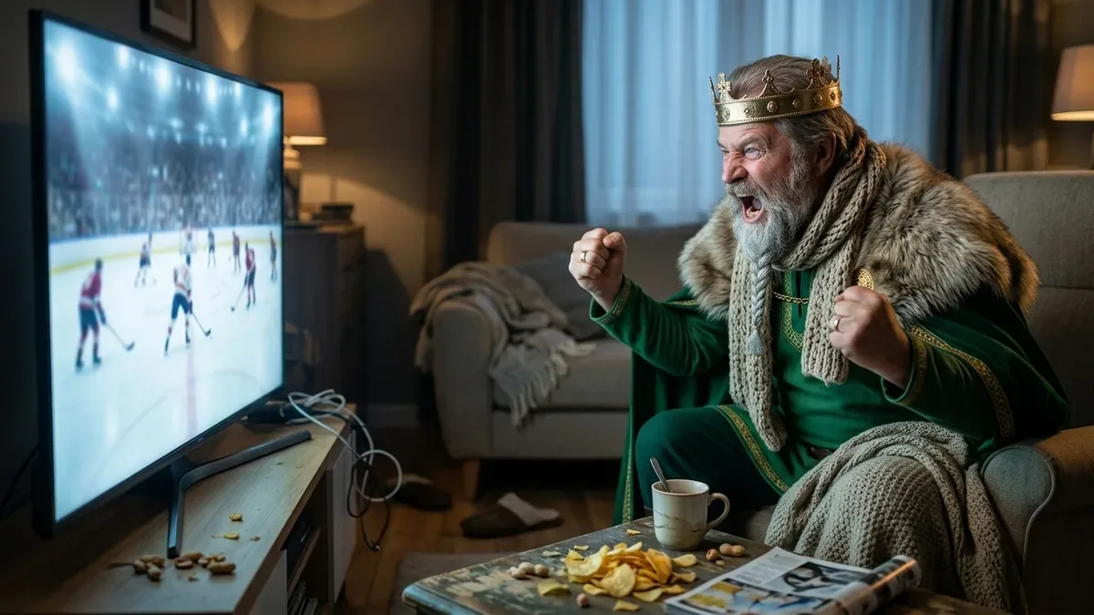 Hockeykväll framför tv:n – SHL och sport via IPTV hemma i vardagsrummet